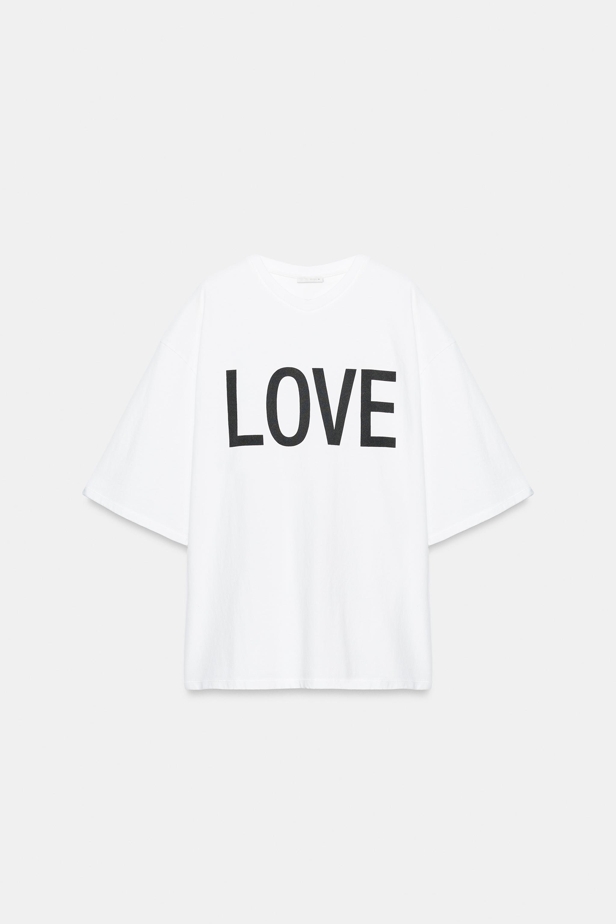 OVERSIZED TEXT T-SHIRT